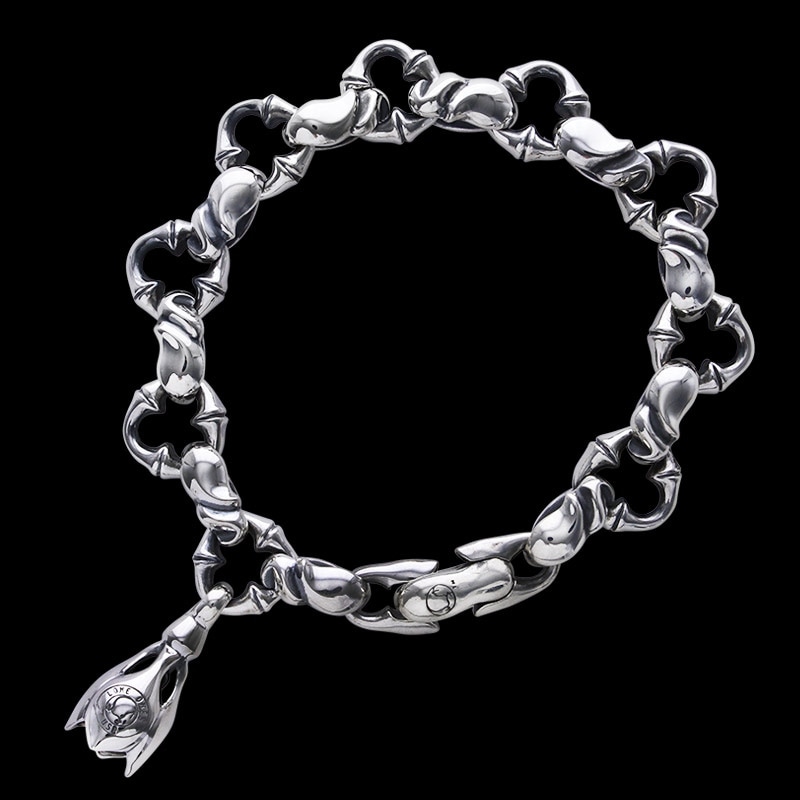 カレシス ブレスレット (S) ウィズ 1 ティアー ベル | キスアンド