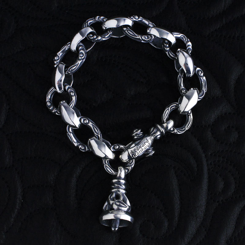 クレーン ウィズ 1クレーン ベル (M) ブレスレット (レナード