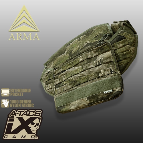 ARMA HUSK BANDOLEER アルマハスクバンダリア　実物絶版　MC ARMA HUSK BANDOLEER / A-TACS iX<br>【アルマ ハスク バンダリア エー