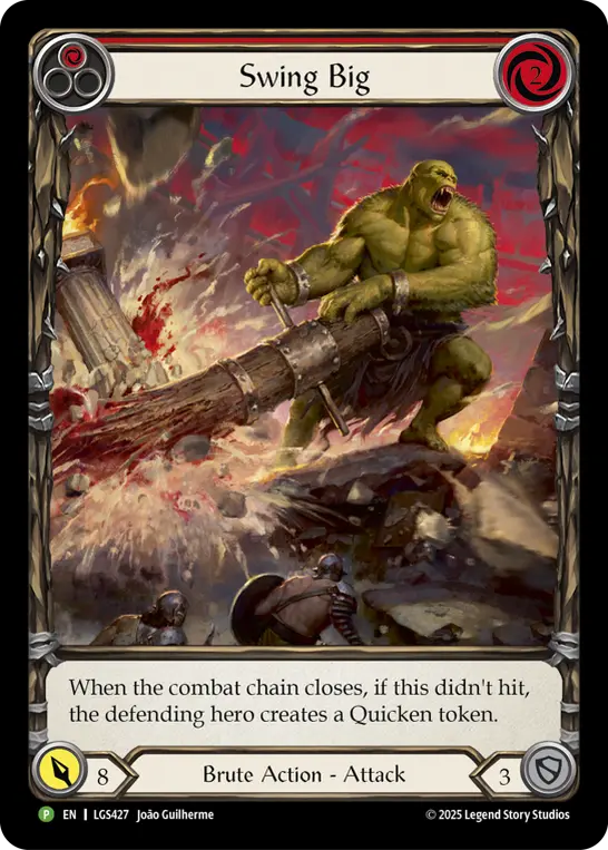 EN】《Rainbow Foil》[Brute] Swing Big「P」〔LGS427〕 | すべての