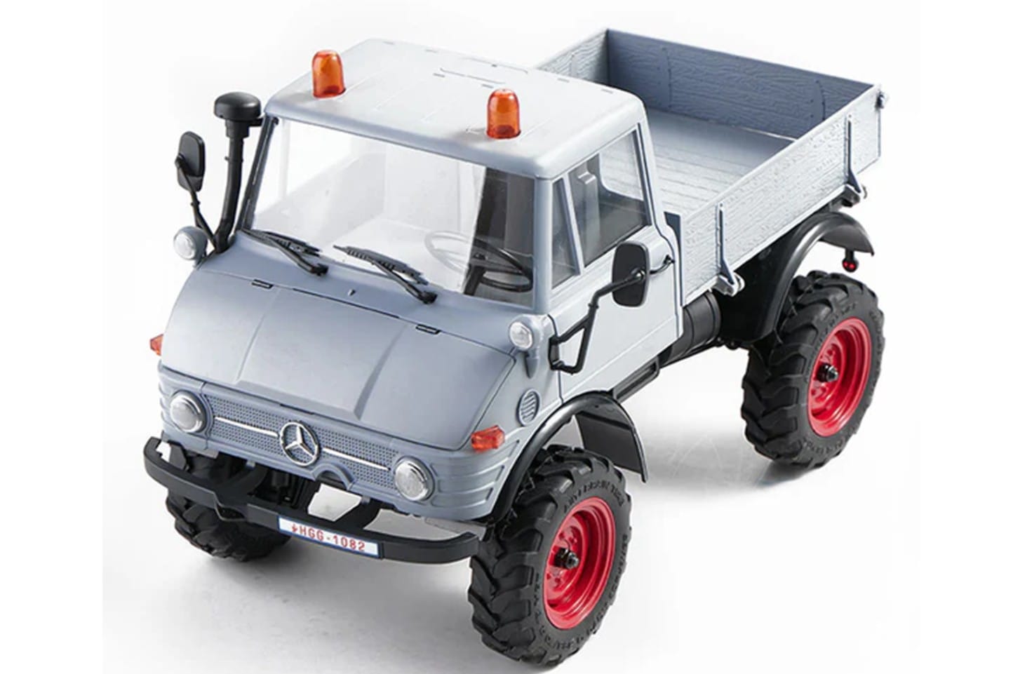 取寄対象品】 FMS 1:24 FCX24 Mercedes-Benz Unimog 421 RTR 【灰色