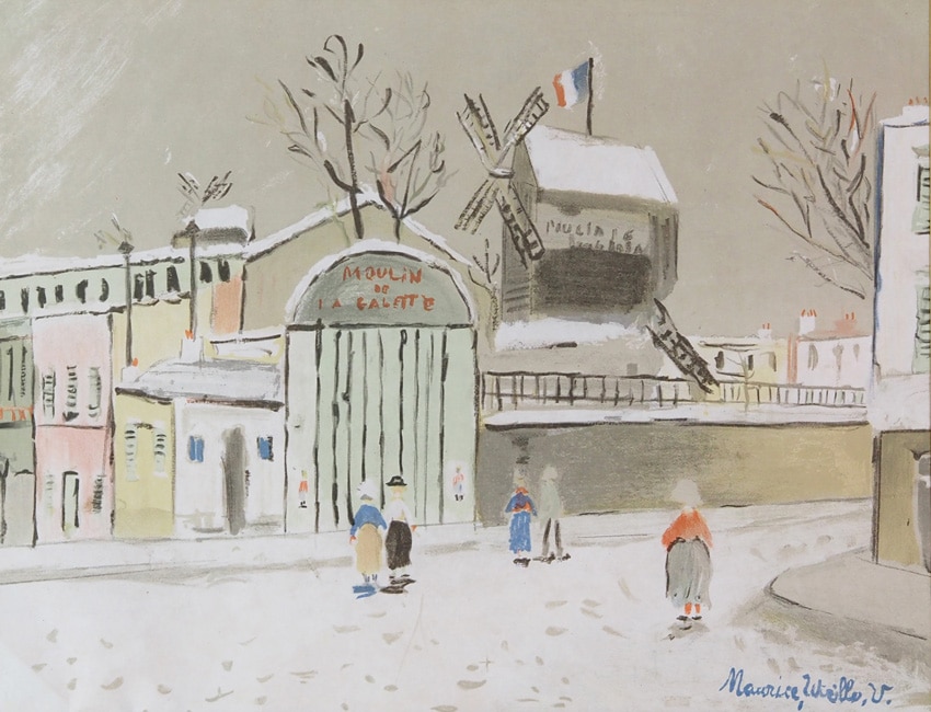 モーリス・ユトリロ 「ムーラン・ド・ラ・ギャレット」 | | アトリエ