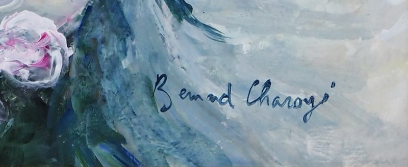 ベルナール・シャロワ 「花飾りの帽子」 | | アトリエ・ブランカ