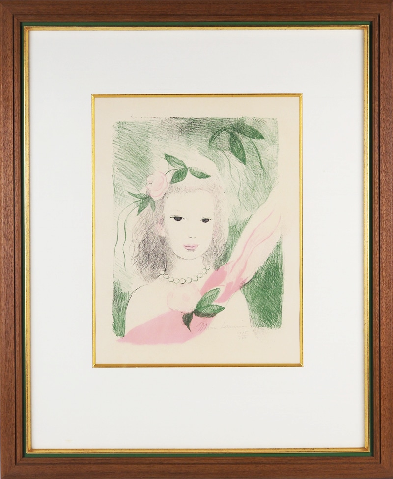 マリー・ローランサン 「ばらの少女」 | | アトリエ・ブランカ