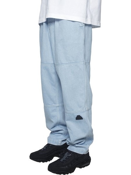 C.E/CAVEMPT】PANEL DENIM BEACH PANTS BLEACH CES16PT08 | CAV-EMPT