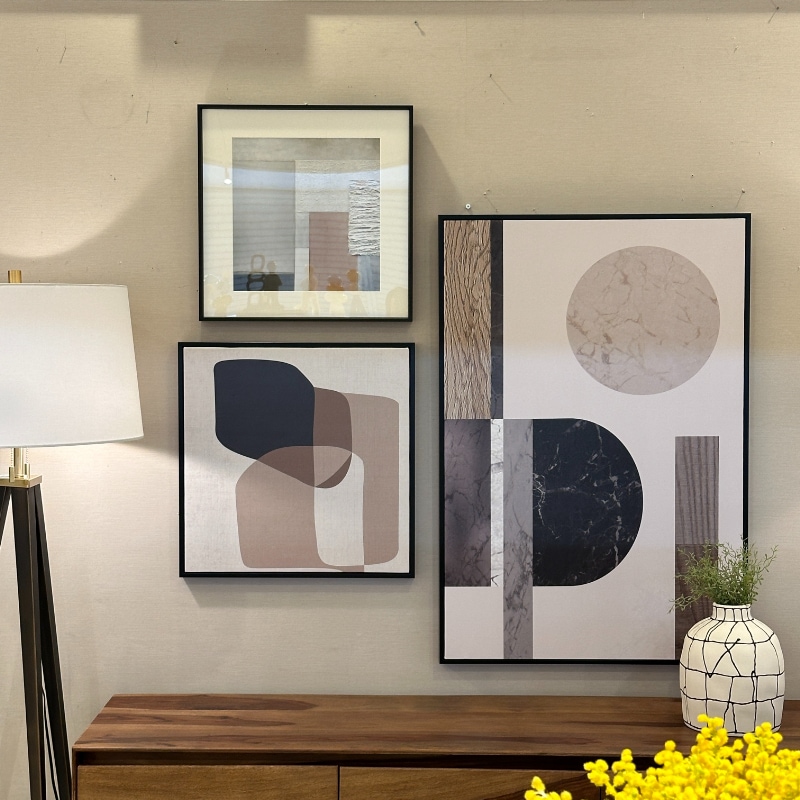 アートパネル 壁掛け ガラス入り H45 W45 | ウォールインテリア,アート