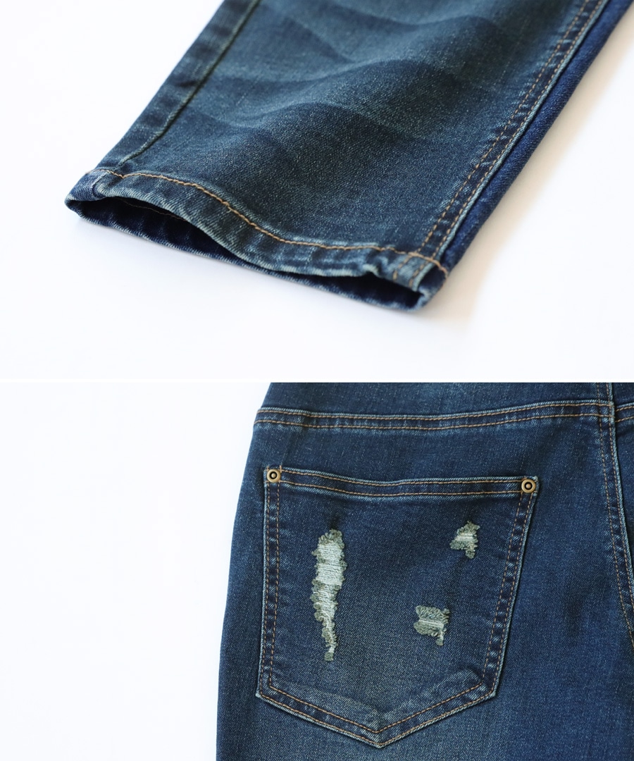 ハラコデニムパンツ デニム レディース ボトムス パンツ 送料無料