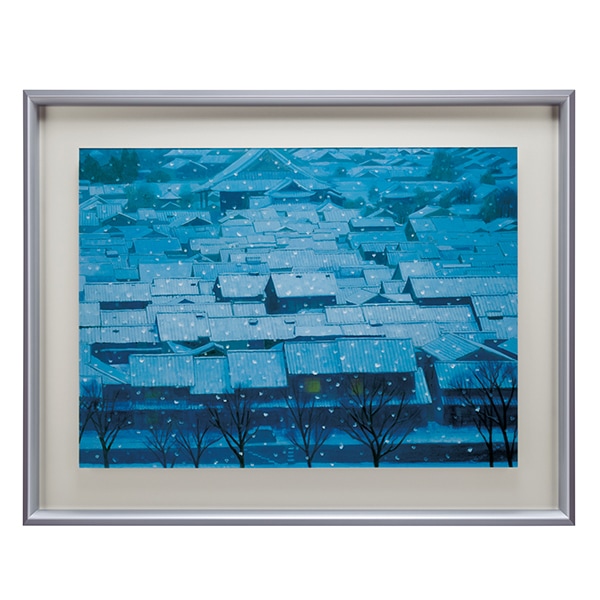 東山魁夷 マスターピースコレクション「年暮る」＜額＞｜エンディ