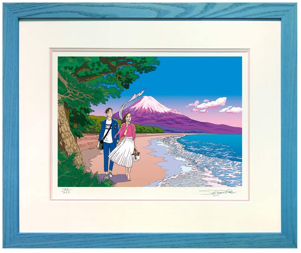 版画「はごろも舞う茜雲」 | 版画・アートポスター | APPLE FARM