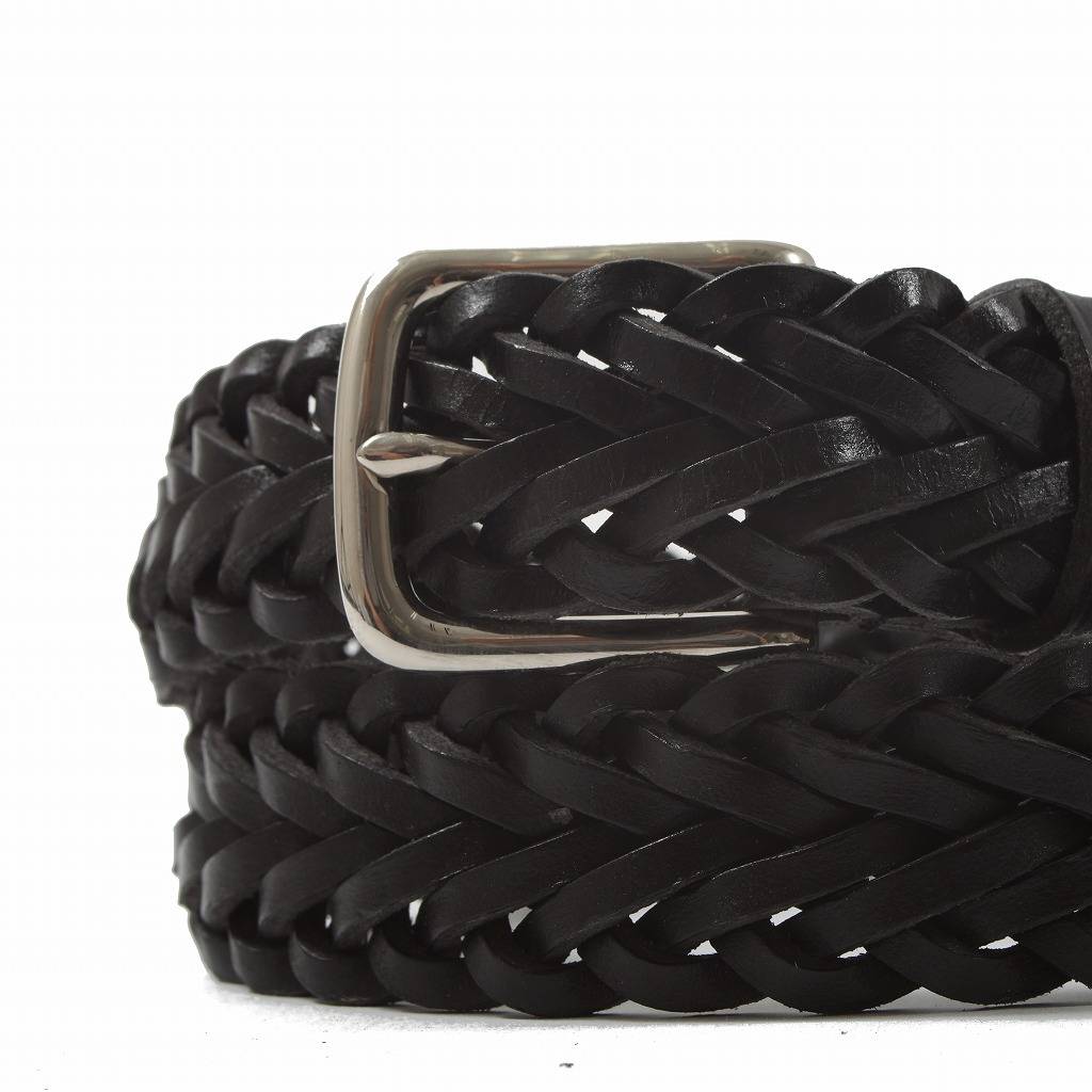 WhitehouseCox【ホワイトハウスコックス】レザーメッシュベルト P1127