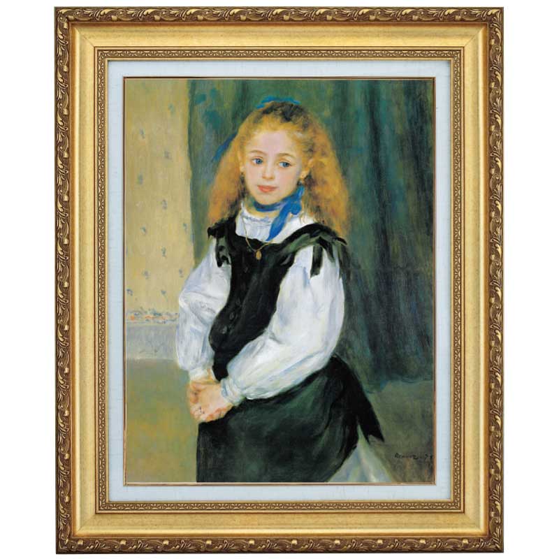 眠る裸婦』 ルノワール 10号 立体複製名画 額装付 【ポイント5％還元