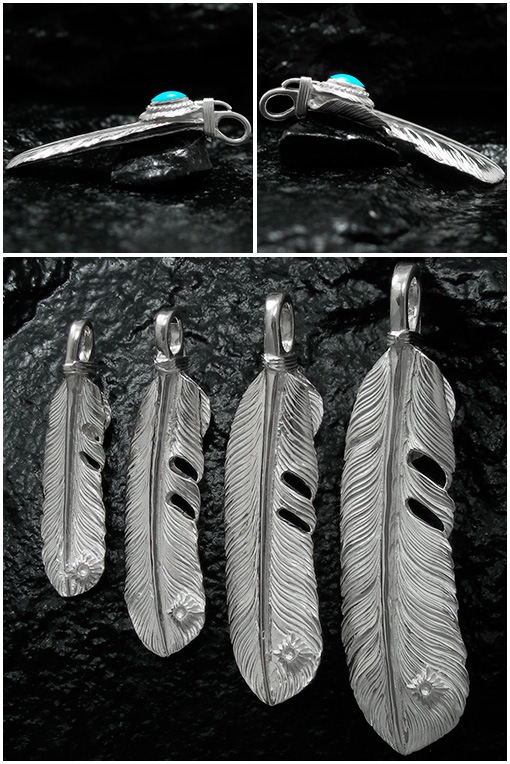 T-50j（50mm） | ペンダントトップ,フェザー | ARIZONA FREEDOM