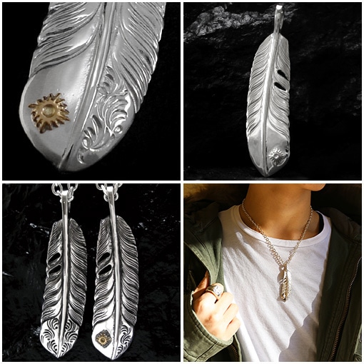 T-52b（70mm） | ペンダントトップ,フェザー | ARIZONA FREEDOM