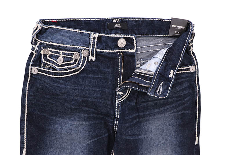 TRUE RELIGION VINNY ROPE STITCH ULTRA BAGGY SHORT (109702