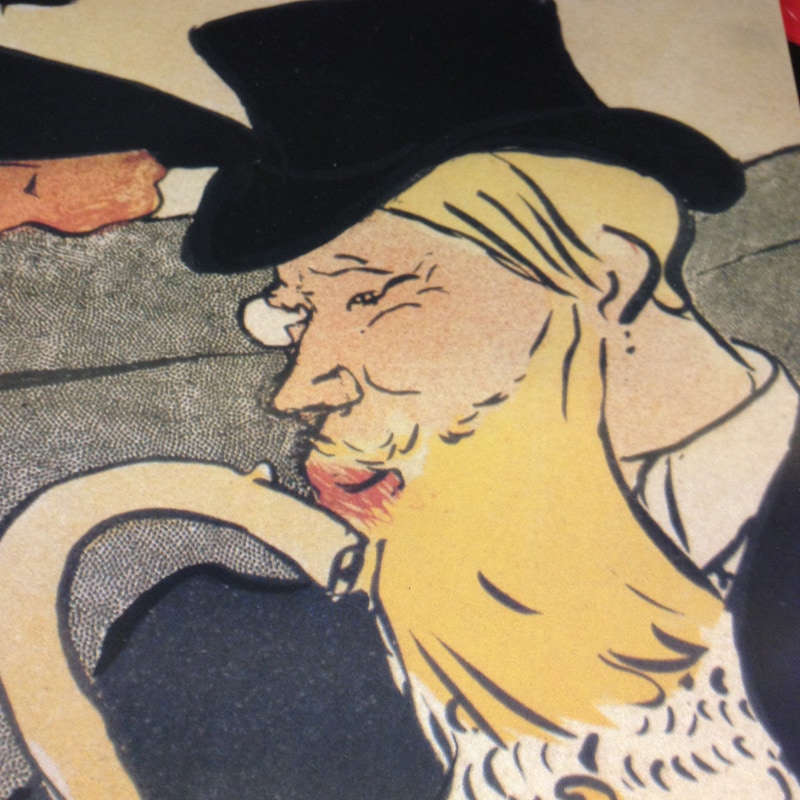 Le Divan Japonais（日本の長椅子）（アンリ ド トゥールーズ