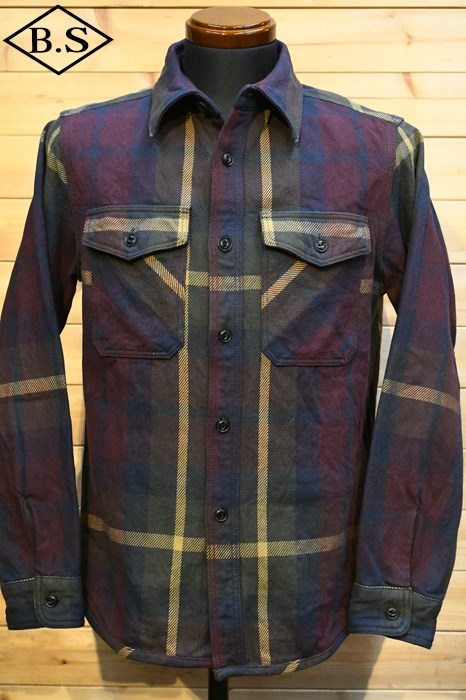 UES / ウエス UES 長袖シャツ 502354 エクストラヘビーネルシャツ