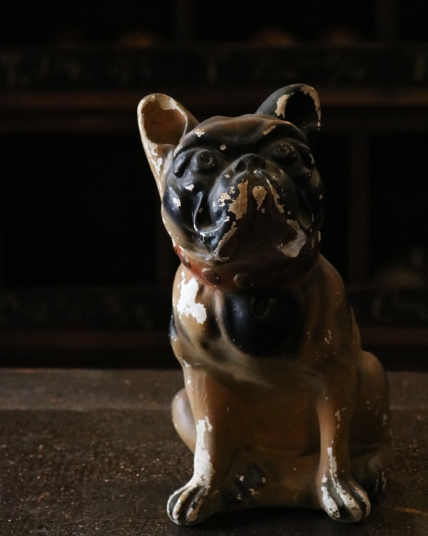 Chalkware Bull Dog｜チョーク素材のブルドッグ