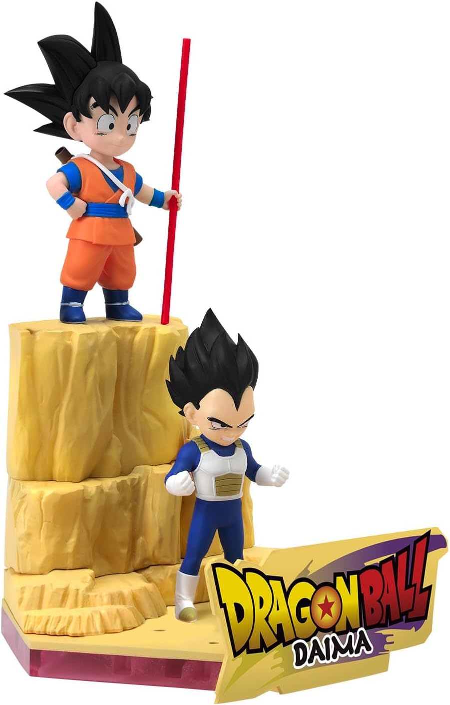 送料無料対象外】ドラゴンボールDAIMA 孫悟空 (ミニ) & ベジータ (ミニ