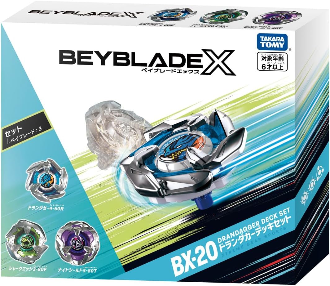 BEYBLADE X ベイブレードX BX-20 ドランダガーデッキセット |ジャンル