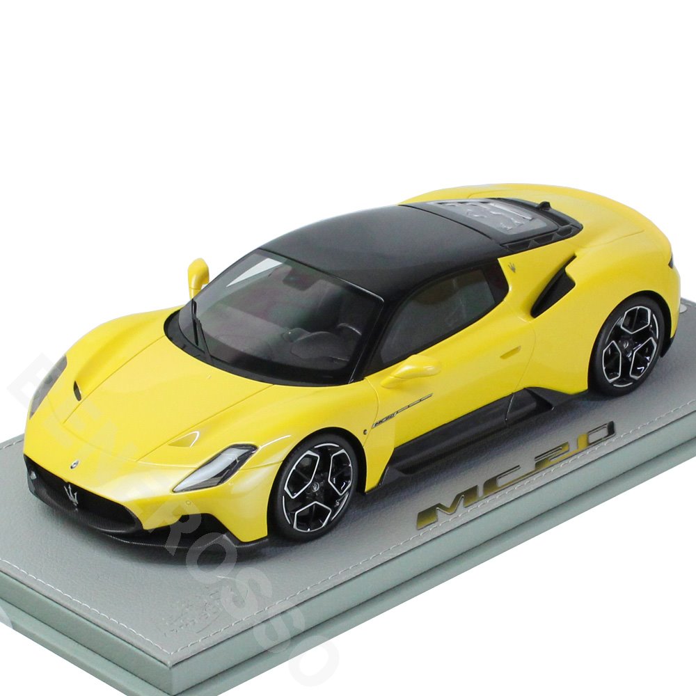 BBR MODELS 1/18スケール マセラティ MC20 Giallo Genio P18191DV