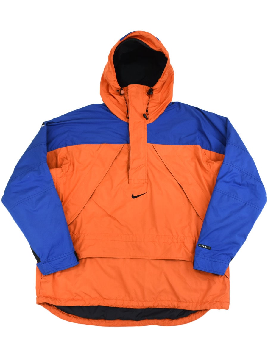 00's NIKE ACG OUTER LAYER 3 裏フリース アノラックパーカ オレンジx