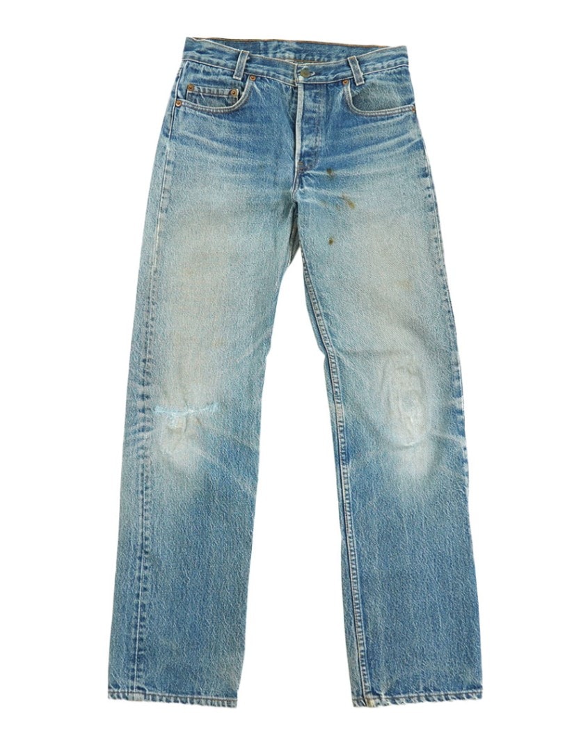 80's Levi's 701 デニムパンツ STUDENT FIT 実寸(28x30位) | すべての