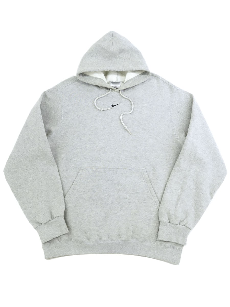 90's～ NIKE センタースウォッシュ スウェットパーカー 杢グレー 表記