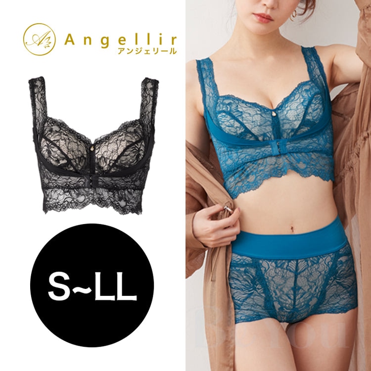 Angellir(アンジェリール) 凛とルームブラ ブラック | 補正下着