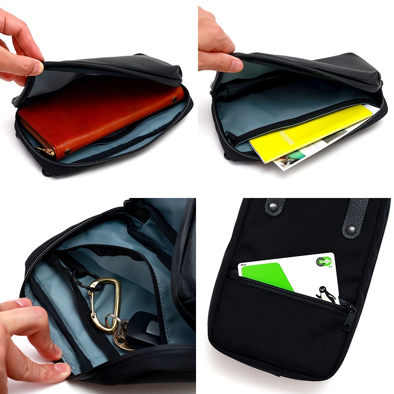 AGILITY パークポシェットL ラークマイルド スマホショルダーメンズ