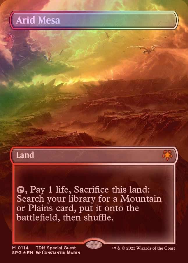 MTG 乾燥台地 英語版 ドラゴンスケイル FOIL MTG 乾燥台地 英語版