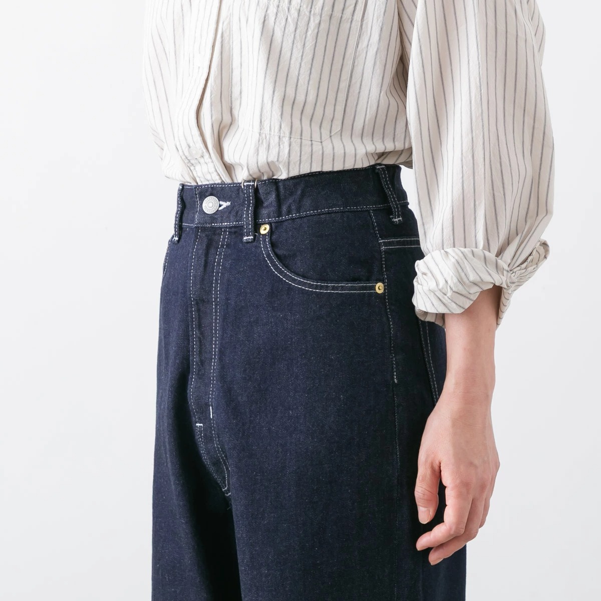HARVESTY ハーベスティ BIG CLASSICAL DENIM PANTS ONE WASH ビッグ