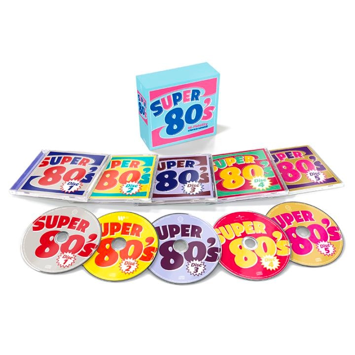 CD-BOX 「SUPER80's～誰でも知ってる洋楽ヒット」 CD5枚組 | CD | BS