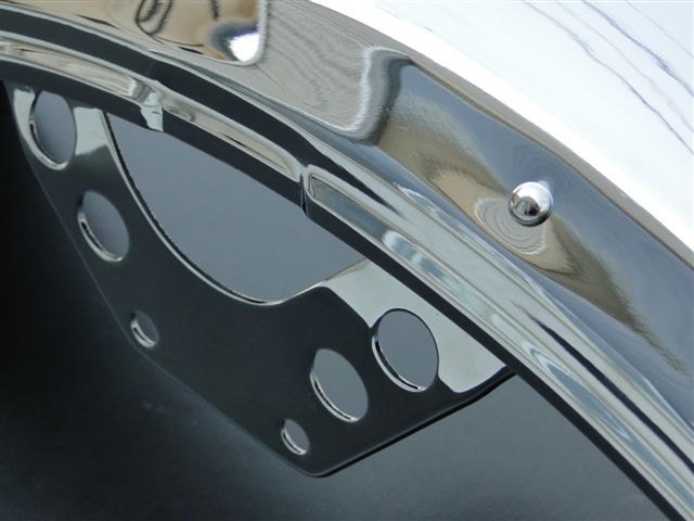 Z400FX/Z550FX メッキフロントフェンダー(B品)☆全体に小傷あり