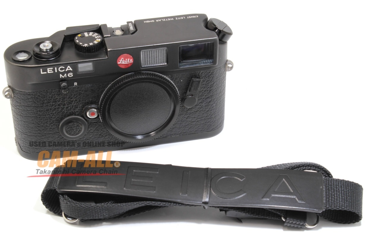 中古 ライカ M6ブラックボディ 前期 程度：AB（良品）