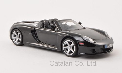 1/24 ポルシェ カレラ GT 黒 ブラック Porsche Carrera GT 1:24