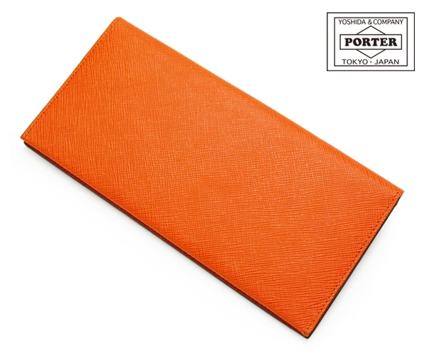 ポーター グルー ロングウォレット 079-02931 （カラー：オレンジ