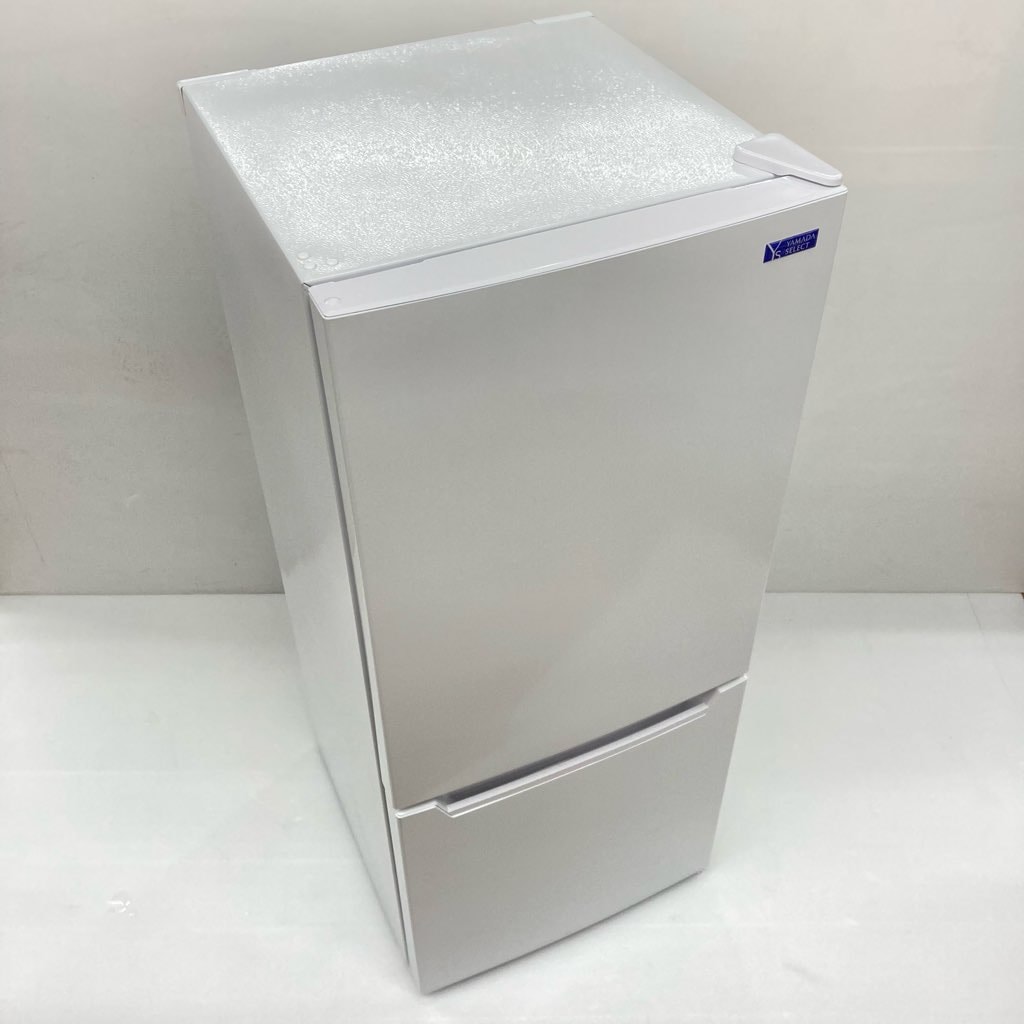 中古 117L 2ドア冷蔵庫 ヤマダ電機モデル YRZ-C12G2 2019年製 直冷式