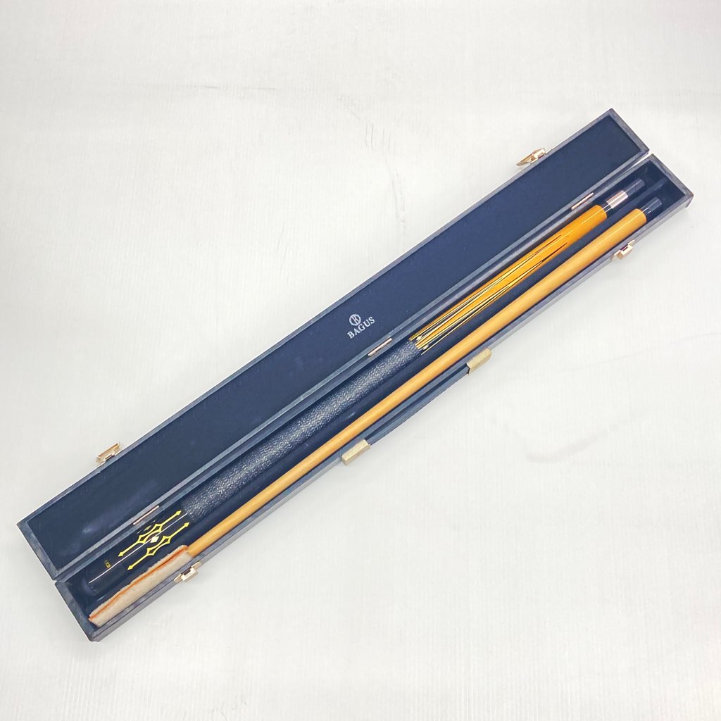 中古 ADAM ビリヤードキュー XXⅢ ハードケース付き 20～20.5オンス