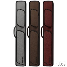 MIRAI ビリヤードケース ブラック 3B4S Mirai Black 3x4 Hard Pool Cue