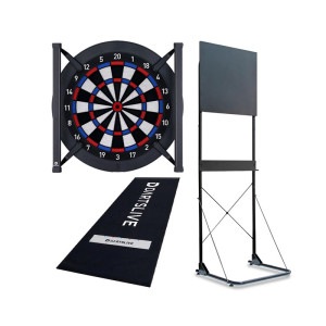 即決大歓迎 dartslive +スタンド+スローマットセット セット】ダーツボード DARTSLIVE Home & ポールスタンド & スロー