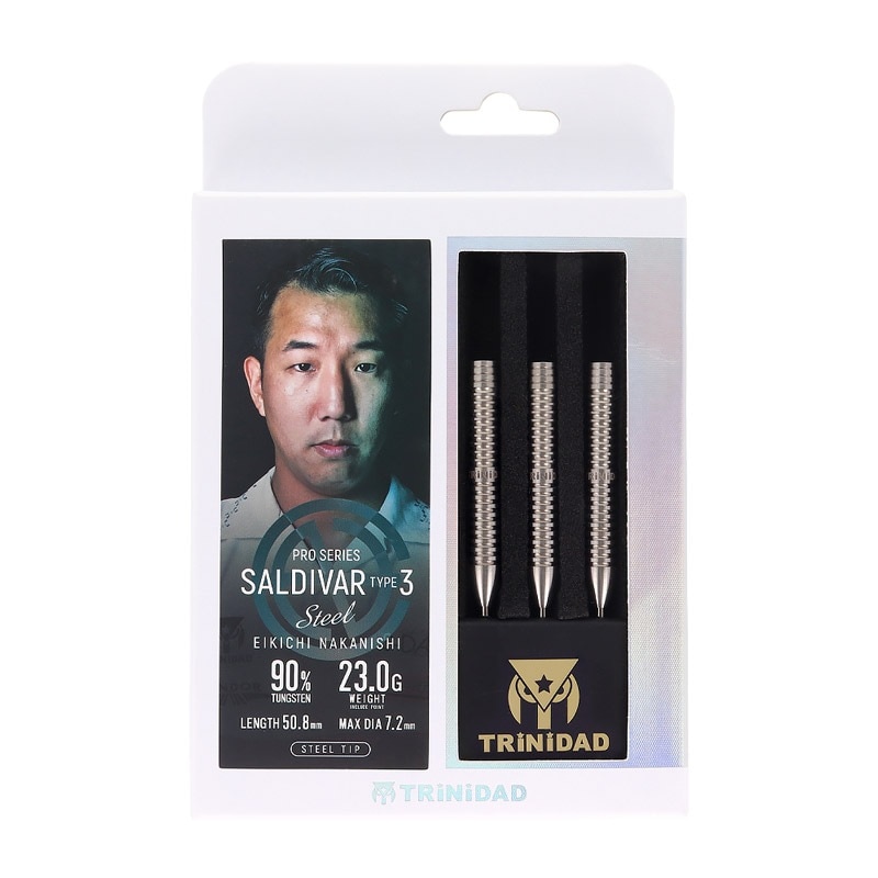 中西永吉TRINIDADトリニダードSALDIVARサルディバル定価11000円 トリニダード サルディバル3 TRiNiDAD SALDIVAL TYPE3 中西永吉 ダーツ