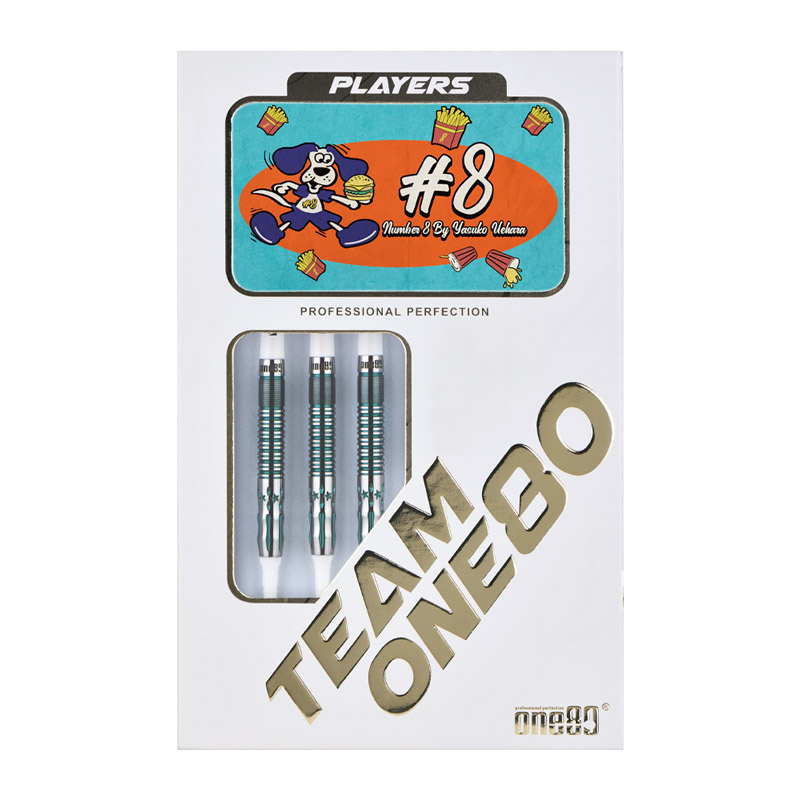 新品 ONE80 #8（ナンバーエイト）エメラルド 19g 上原泰子 ダーツ ダーツ > ソフトダーツ > ブランド【ワ行】 > ワンエイティ