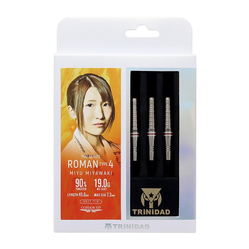 【新品未使用送料込み】TRINIDAD ROMAN Type4 ダーツ＆カード ダーツ > ソフトダーツ > ブランド【タ行】 > トリニダード > PRO