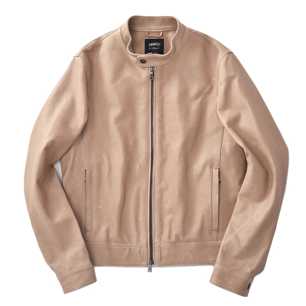 EMMETI エンメティ JURI ユリ SP CALF シングルライダースジャケット