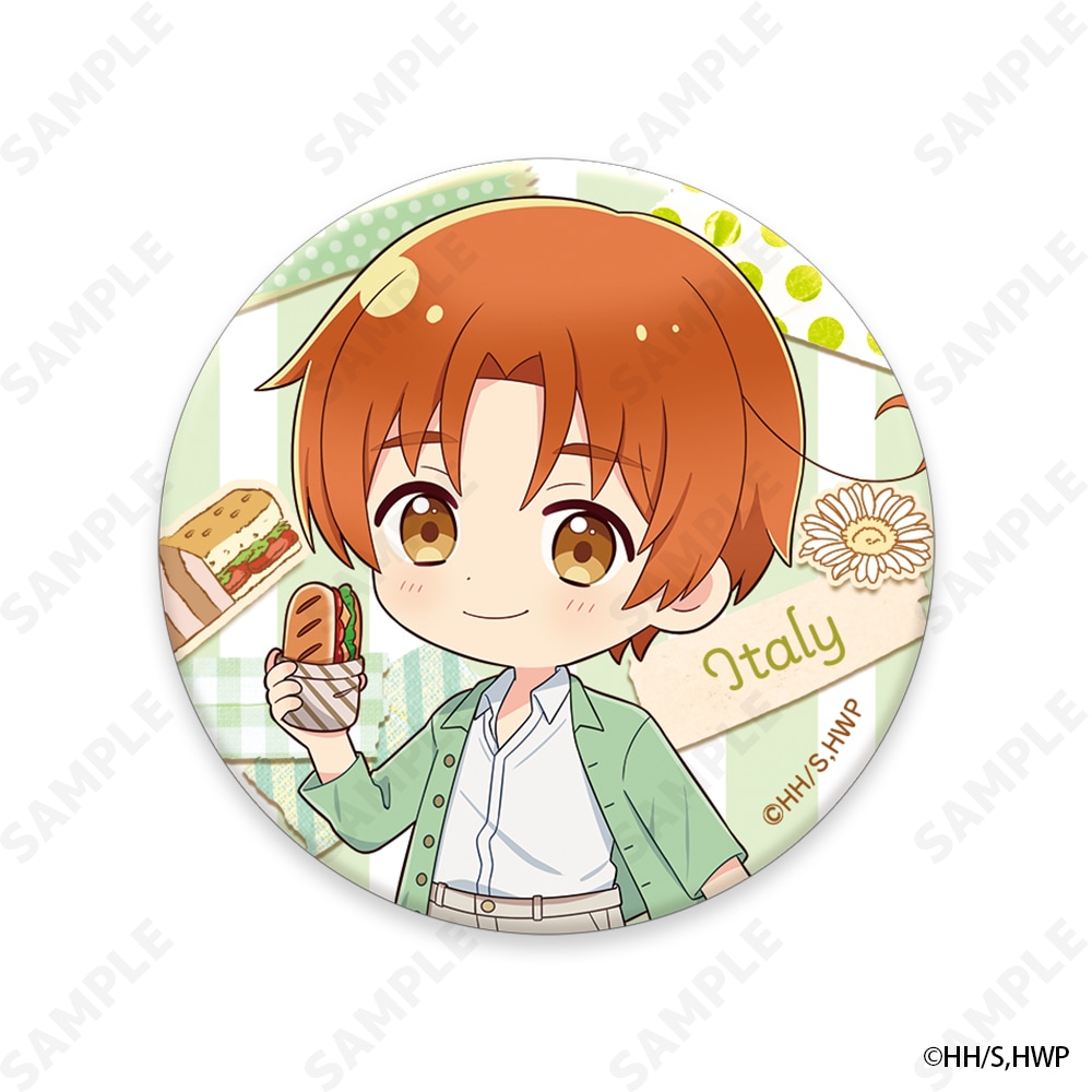 予約販売】ヘタリアWorld☆Stars トレーディング缶バッジ～Holiday