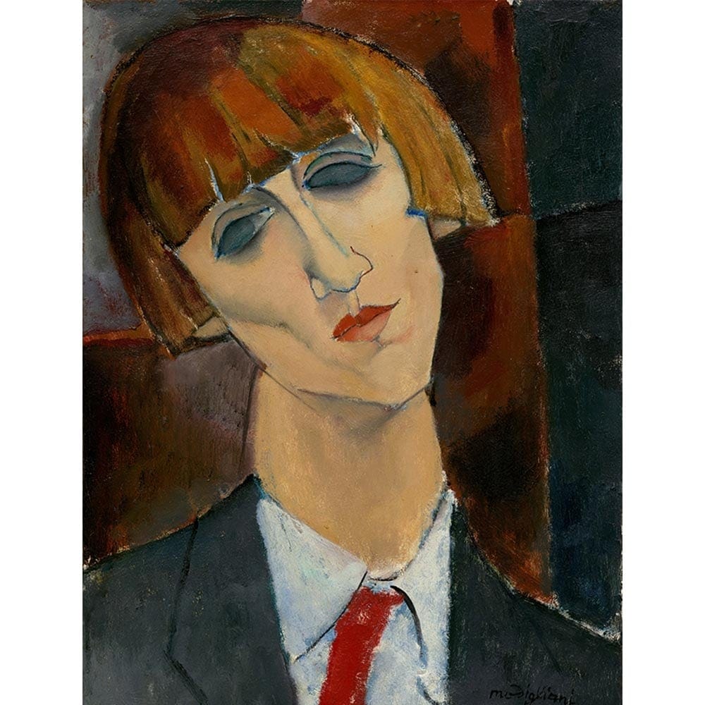 キスリング夫人の肖像 【20号】 アメデオ・モディリアーニ 【 額縁が