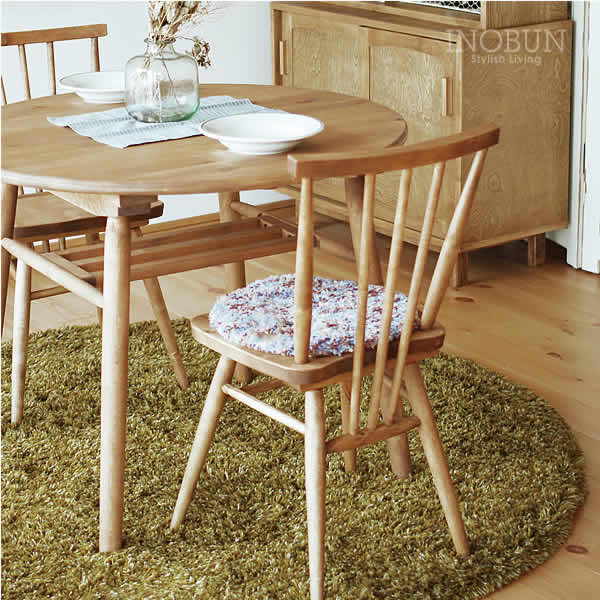 nora.（ノラ） アネモネチェア Anemone chair ナチュラル 43.7 x 47.8