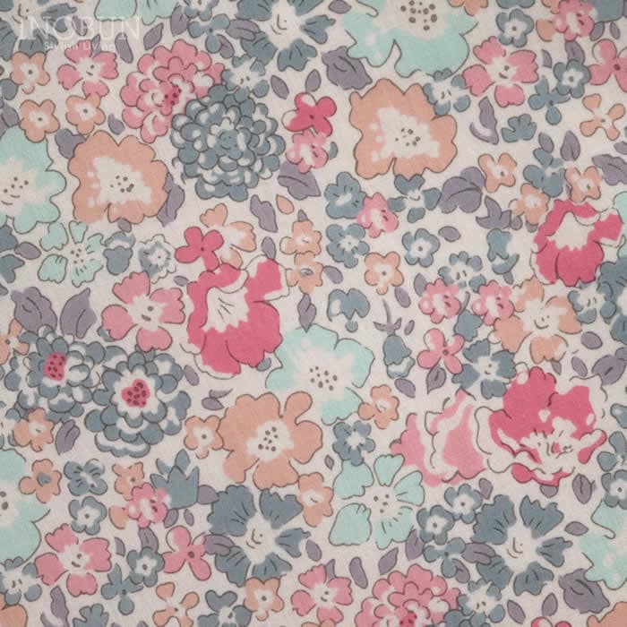 リバティ LIBERTY 巾着 Michelle ミシェル ピンク コップ袋 日本製