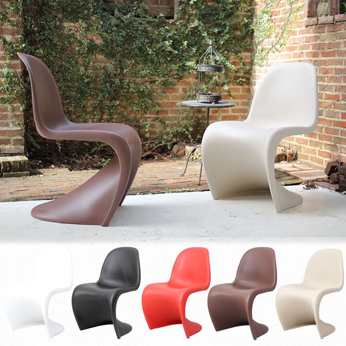 ヴェルナー・パントン パントンチェア レッド つやなし