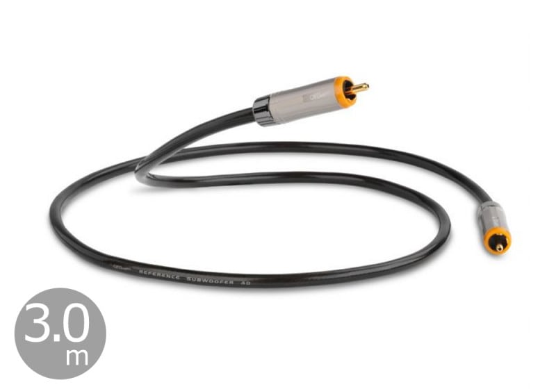 QED - Reference Sub Woofer/3.0m（RCA・1本）《e》【在庫有り即納
